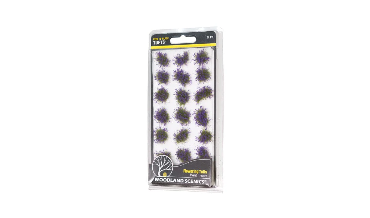 Woodland Scenics FS772 Violet Flowering Tufts