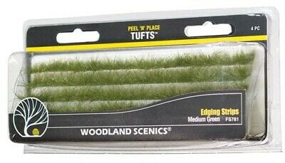 Woodland Scenics FS78 Medium Green Edging Strips