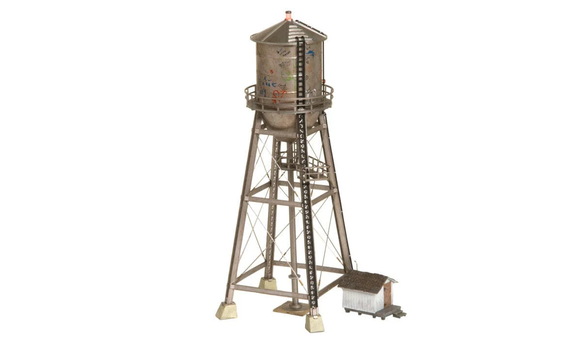 Woodland Scenics HO Built-Up Rustic Water Tower**