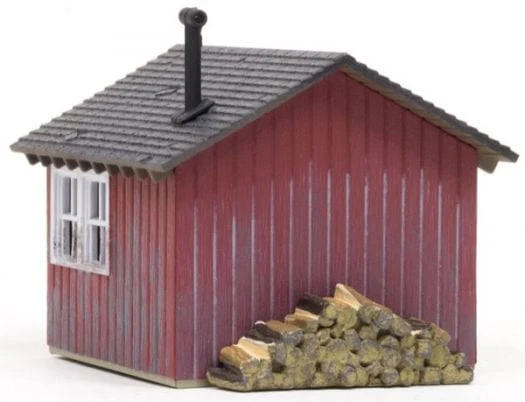 Woodland Scenics N Built-Up Work Shed - Image 2