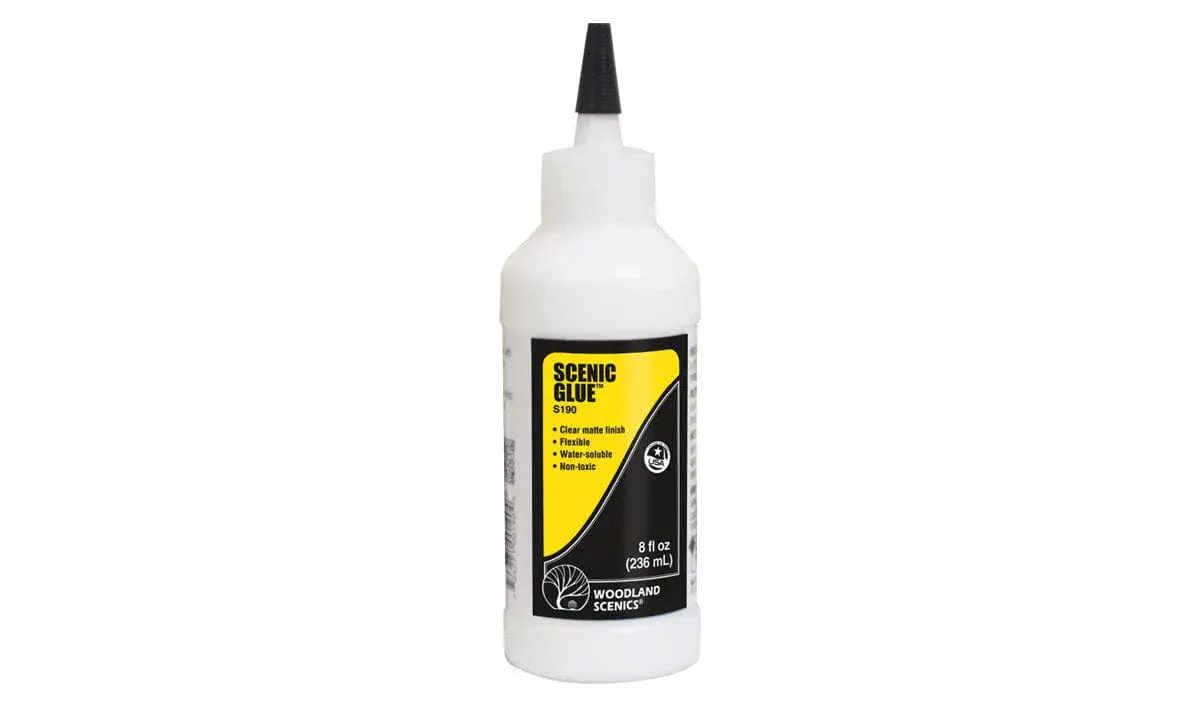 Woodland Scenics S190 Scenic Glue Matte 8Fl oz