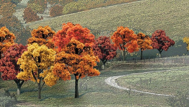 Woodland Scenics Value Trees Fall Mix 3-5in (14pcs)