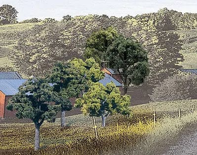 Woodland Scenics Value Trees Green Mix 2-3in (23pcs)