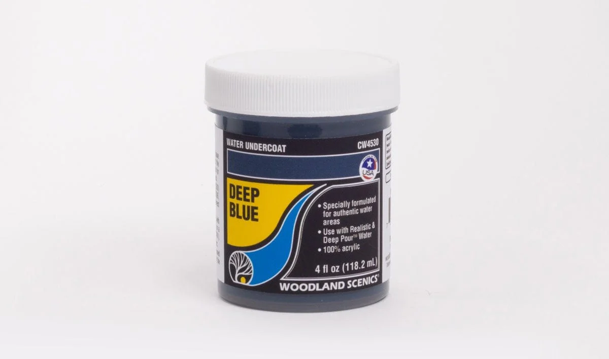 Woodland Scenics Water Undercoat, Deep Blue**
