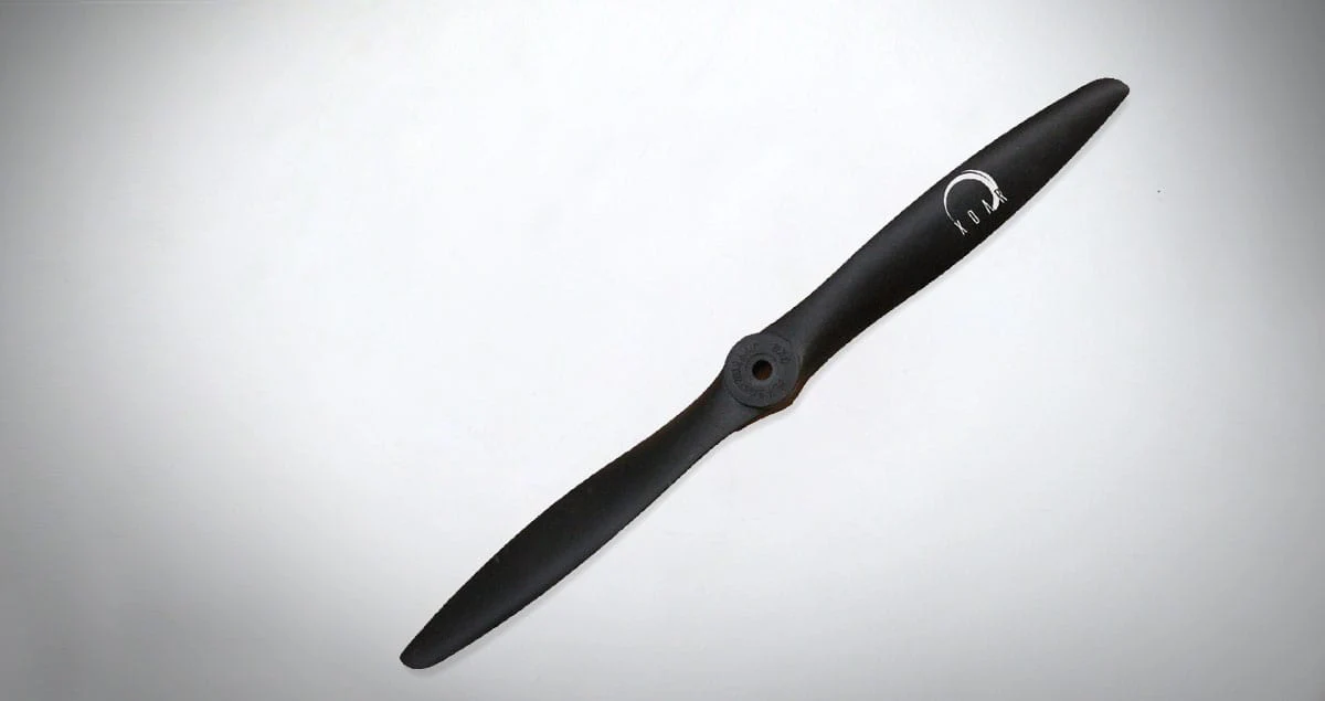 Xoar PJG 10x7 Nylon Fiber Glow Prop Black**
