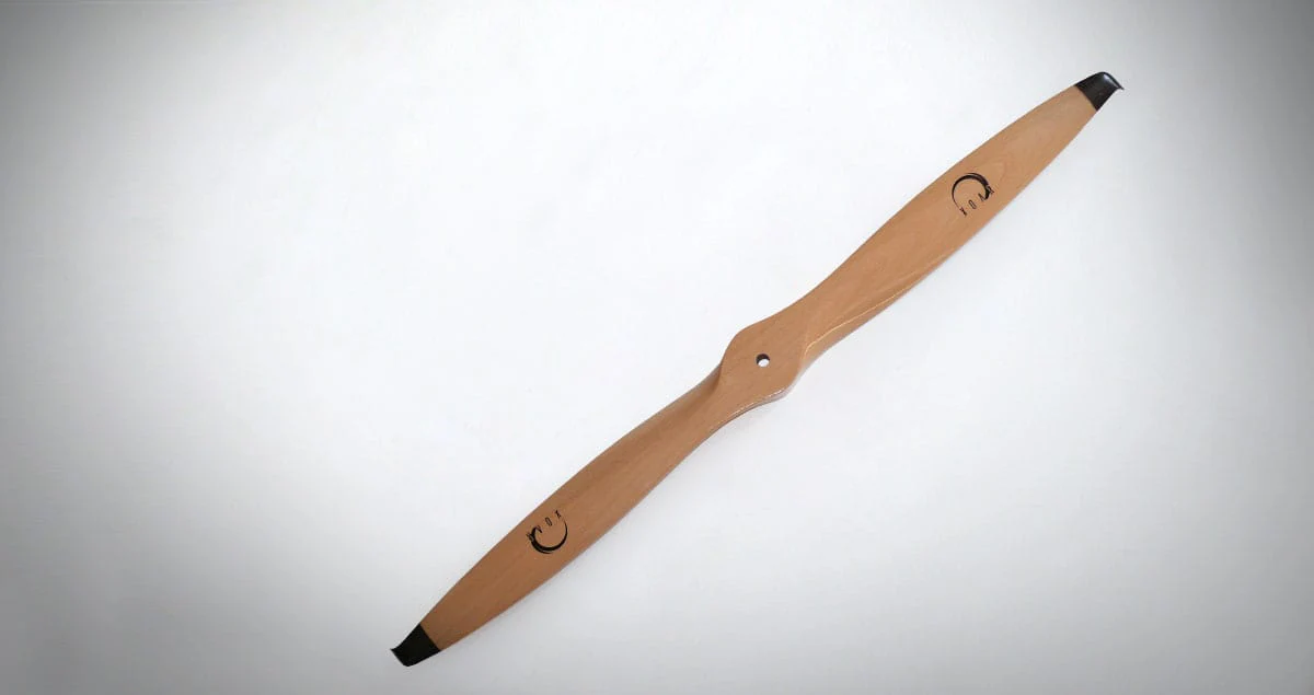 Xoar PJX 23x8 Eagle Carbon Tip Wooden Gas Propeller**