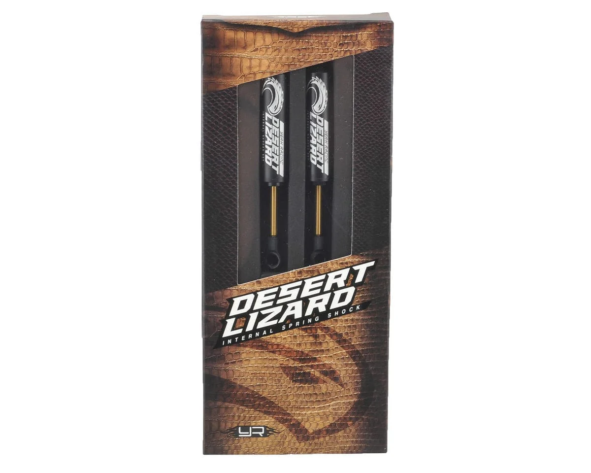 Yeah Racing 90mm Desert Lizard Two Stage Internal Spring Shock (2) (Black) - Image 4