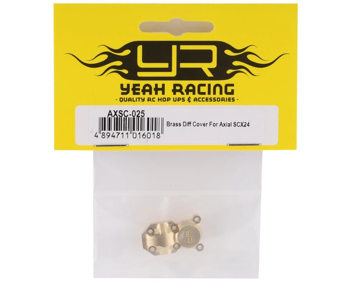 Yeah Racing SCX24 Brass Differential Cover** - Image 2