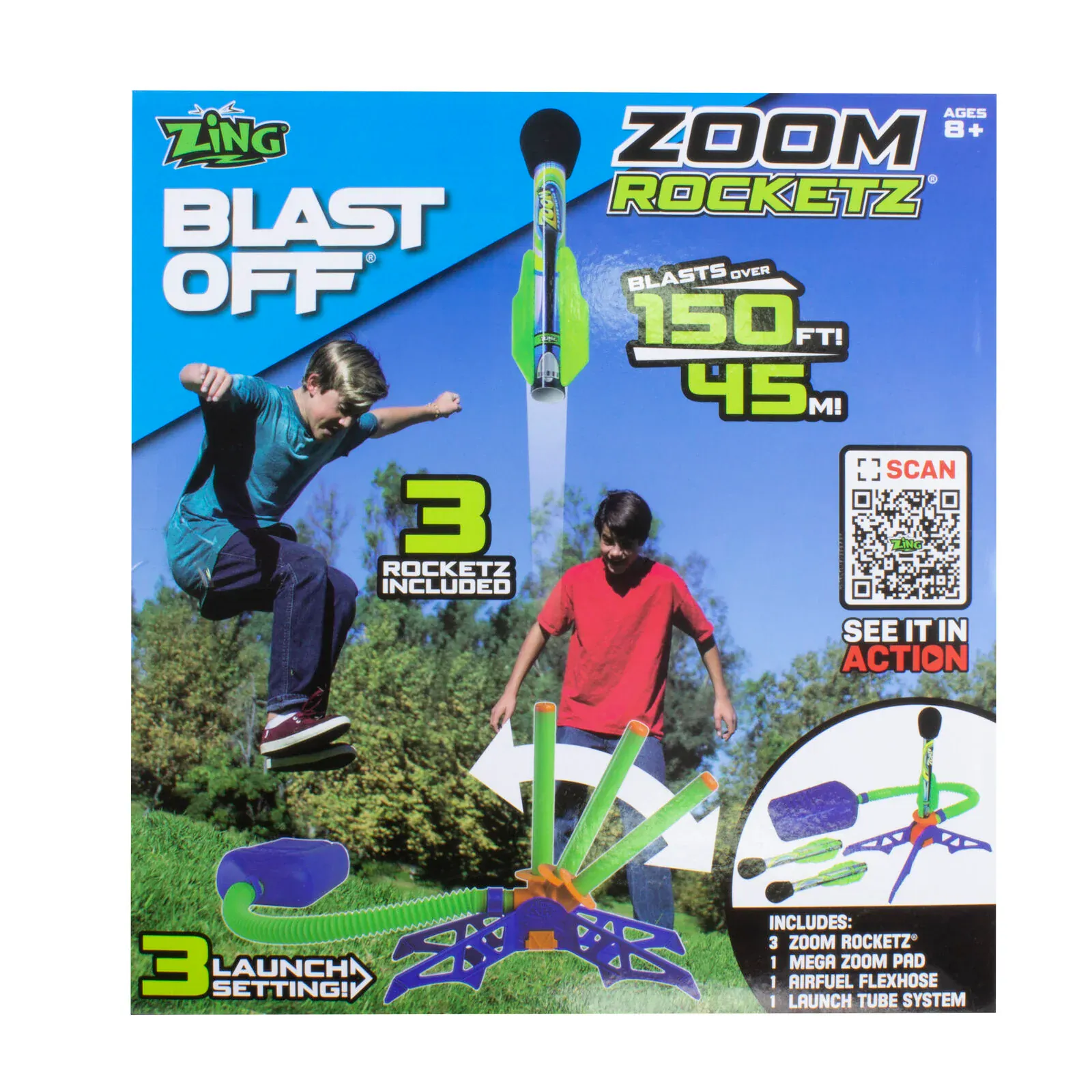 Zing Blast Off Zoom Rocketz