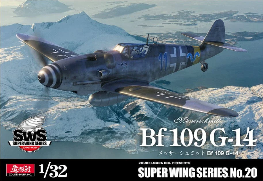 Zoukei Mura 1/32 Messerschmitt Bf 109 G-14 Plastic Model Kit