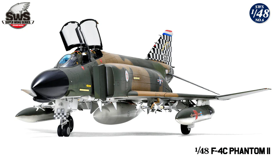 Zoukei Mura 1/48 F-4C Phantom II Plastic Model Kit