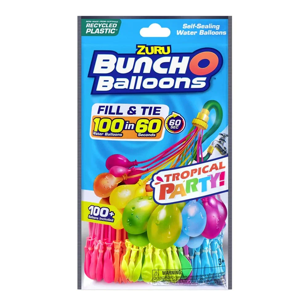 Zuru Bunch O Balloons Tropical Party 3PK**