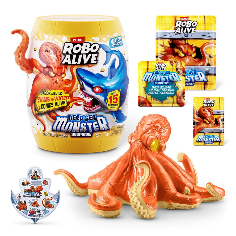 Zuru Robo Alive Deep Sea Monster Surprise - Assorted (1) - Image 3