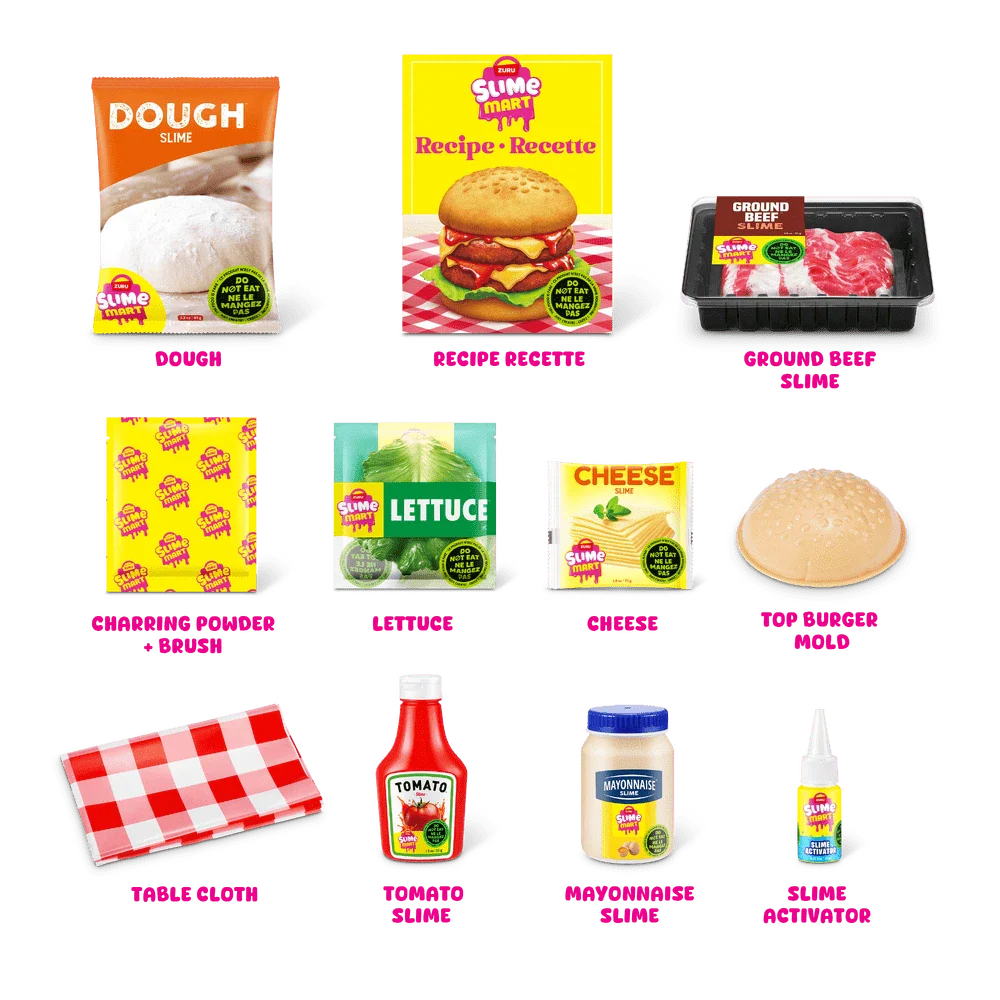 ZURU Slime Mart - Shopping Basket Series 1 - Burger - Image 5