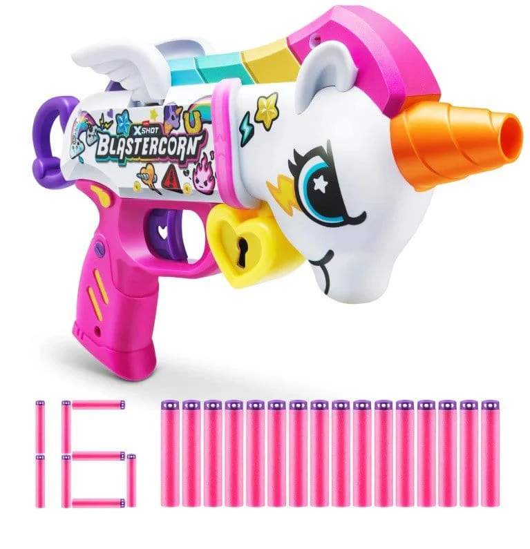 Zuru XSHOT Blastercorn with 16 Darts